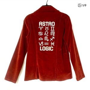 Astro Logic Red Women's Blazer